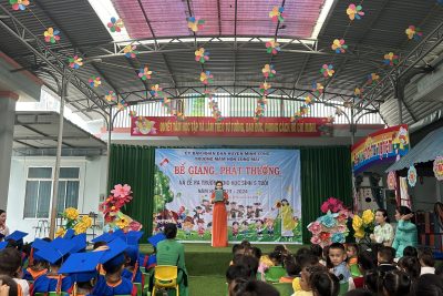 BẾ GIẢNG NĂM HỌC VÀ LỄ RA TRƯỜNG CHO TRẺ 5-6 TUỔI NĂM HỌC 2023-2024