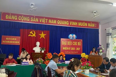 ĐẠI HỘI CHI BỘ NHIỆM KỲ 2025-2027